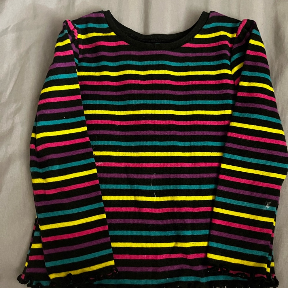 Garanimals Multicolor Striped Long Sleeve Tee